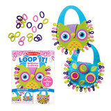 Melissa & Doug Loop It! Owl Tote Beginner Craft Kit