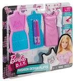 Barbie D.I.Y. Fashion Design Plates #1