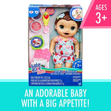 Baby Alive Super Snacks Snackin' Lily (Brunette) (Amazon Exclusive),Multicolor,Medium