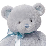 Baby GUND My First Teddy Bear Stuffed Animal Plush, Blue, 18"