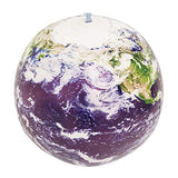 Jet Creations 16 inch NASA imagery Inflatable Earth Globe, View from Space, Great Toys for 6+ years old Kids Boys Girls and Adults, Learning Educational Party Decorations and Favors , GTO-16AEG