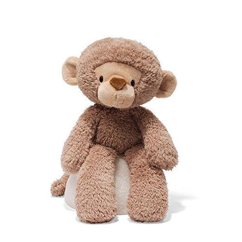 GUND Fuzzy Monkey Stuffed Animal Plush in Brown, 13.5"