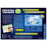 Thames & Kosmos Crystal Growing: Glow-in-The-Dark Science Kit | 12 Experiments, Ages 10+ | Learn About Crystallization | Grow Crystals & Crystal Geodes The Glow in The Dark | 32-Page Manual