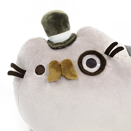 GUND Pusheen Fancy Cat Plush Stuffed Animal, Gray, 12.5"