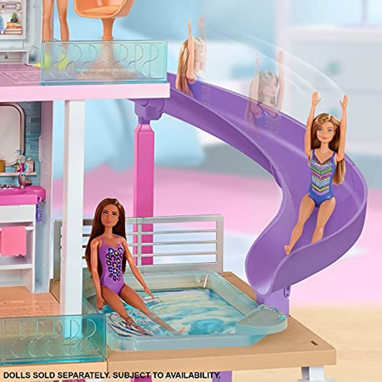 NEW Barbie Dreamhouse Adventures Dollhouse with Bunk Beds and Pool