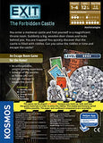 Exit: The Forbidden Castle | Exit: The Game - A Kosmos Game | Family-Friendly, Card-Based at-Home Escape Room Experience for 1 to 4 Players, Ages 12+