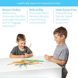 Melissa & Doug Wooden Pick-Up Sticks