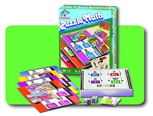 Leisure Learning Mighty Mind Puzzle Math Ages 4-8 (1- 4 Children) (#40500)