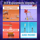 Thames & Kosmos Chem C3000 (V 2.0) Chemistry Set with 333 Experiments & 192 Page Lab Manual, Student Laboratory Quality Instruments & Chemicals