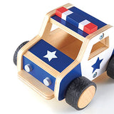 Guidecraft Plywood Police Car Building Kit