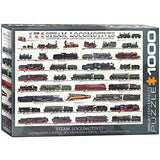 EuroGraphics Steam Locomotives 1000-Piece Puzzle