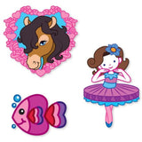 Melissa & Doug Pink: My First Temporary Tattoos - 100+ Kid-Friendly Tattoos + Free Scratch Art Mini-Pad Bundle