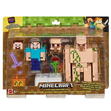 Minecraft Comic Maker Steve and Iron Golem 2-Pack