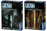 Thames & Kosmos Exit 2 Game Bundle: The Sinister Mansion and The Mysterious Museum