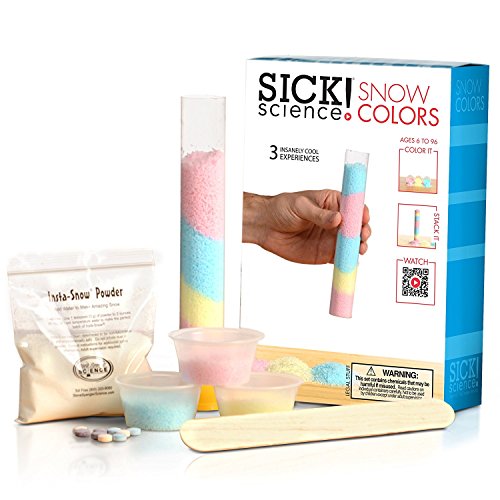 Be Amazing! Toys Sick Science Snow Colors Science Kit