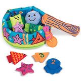 K's Kids Fish and Count Learning Game + FREE Melissa & Doug Scratch Art Mini-Pad Bundle