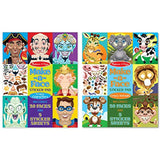 Melissa & Doug Make-a-Face Bundle - Crazy Characters and Animals