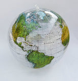 Jet Creations 36" Clear Topographical Globe