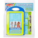 Melissa & Doug Adventure Design Activity Kit + Free Scratch Art Mini-Pad Bundle [83584]
