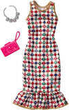 Barbie Fashions Complete Look - Multicolored Gem Dress