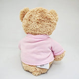 GUND It’s a Girl T-Shirt Teddy Bear Stuffed Animal Plush in Pink, 12”