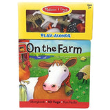 Melissa & Doug, Children’s Book - Play-Alongs: On The Farm (10 Pages, 10 Farm Animal Toys)