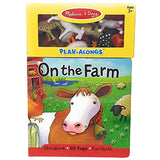 Melissa & Doug, Children’s Book - Play-Alongs: On The Farm (10 Pages, 10 Farm Animal Toys)