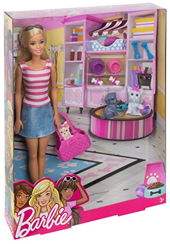 Barbie Doll with Puppy Accessory
