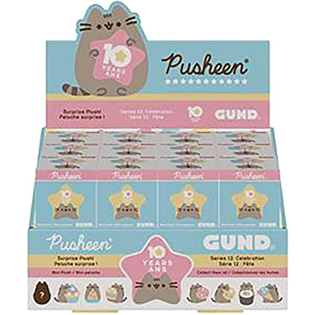 GUND Pusheen Blind Box Series #12: Celebration Surprise Mystery Plush, 3"