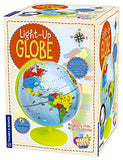 Thames & Kosmos Kids First Light Up Globe - Handcrafted, Acrylic - Made in Germany by Columbus Globes - 10", Illuminated LED Light-Up Political Map with Nocturnal Animals & Deep Sea Creatures