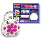 Melissa & Doug Petite Purse Decorate-Your-Own Kit + Free Scratch Art Mini-Pad Bundle [33374]