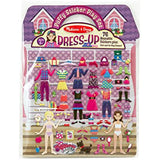 MELISSA & DOUG PUFFY STICKER PLAY SET - DRESS UP (Set of 12)