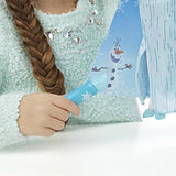 Disney Frozen Elsa Magical Story Cape Doll - Beautiful Queen Elsa 12-Inch Doll - Use Water Wand to Paint Removable Cape to Reveal Surprise Images