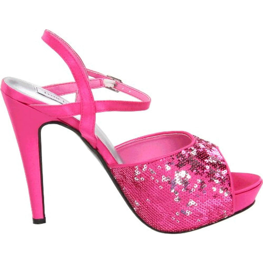 Touch Ups Women's Bev Platform Pump,Fuschia,8 M US