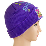 Shopkins Youth Beanie Hat and Gloves Set (PURPLE)