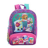 Shopkins Cordura Backpack, Blue/Pink, 16
