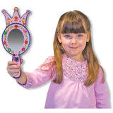 Melissa & Doug Decorate Your Own Princess Mirror 2-Pack