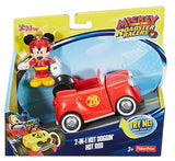 Fisher-Price Disney Mickey & the Roadster Racers, 2-in-1 Hot Doggin' Hot Rod