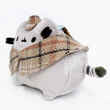 GUND Pusheen Detective Stuffed Plush Backpack Clip, 4.5"