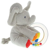 Baby GUND Flappy the Elephant Stuffed Animal Rattle Plush Toy, 5
