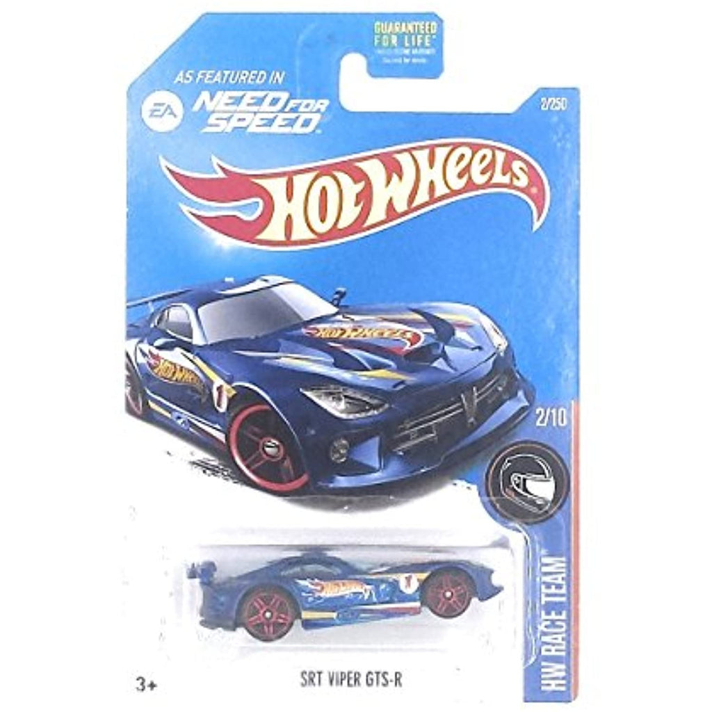 Hot Wheels 2016 HW Race Team Need for Speed SRT Viper GTS-R 2/250, Blue