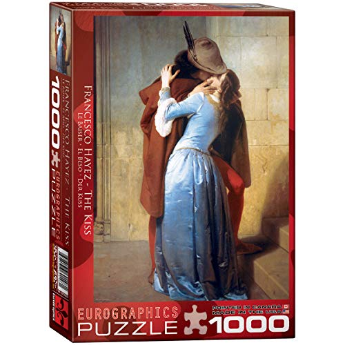 EuroGraphics The Kiss by Francesco Hayez 1000 Piece Puzzle