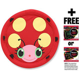 Bollie Flying Disk: Sunny Patch Outdoor Play Series + FREE Melissa & Doug Scratch Art Mini-Pad Bundle [61520]