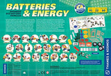 Thames & Kosmos Batteries & Energy S.T.E.M. Experiment Kit | Engineer Eco-Battery Vehicles | Build 22 Models | Experiment with Clean, Safe Batteries to Explore Energy Transfer & Conversion | Ages 10+