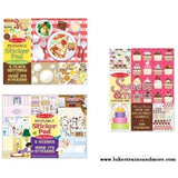 Melissa and Doug Bundle 3 Sticker Pads : Play House!, Make a Meal, and Sweets