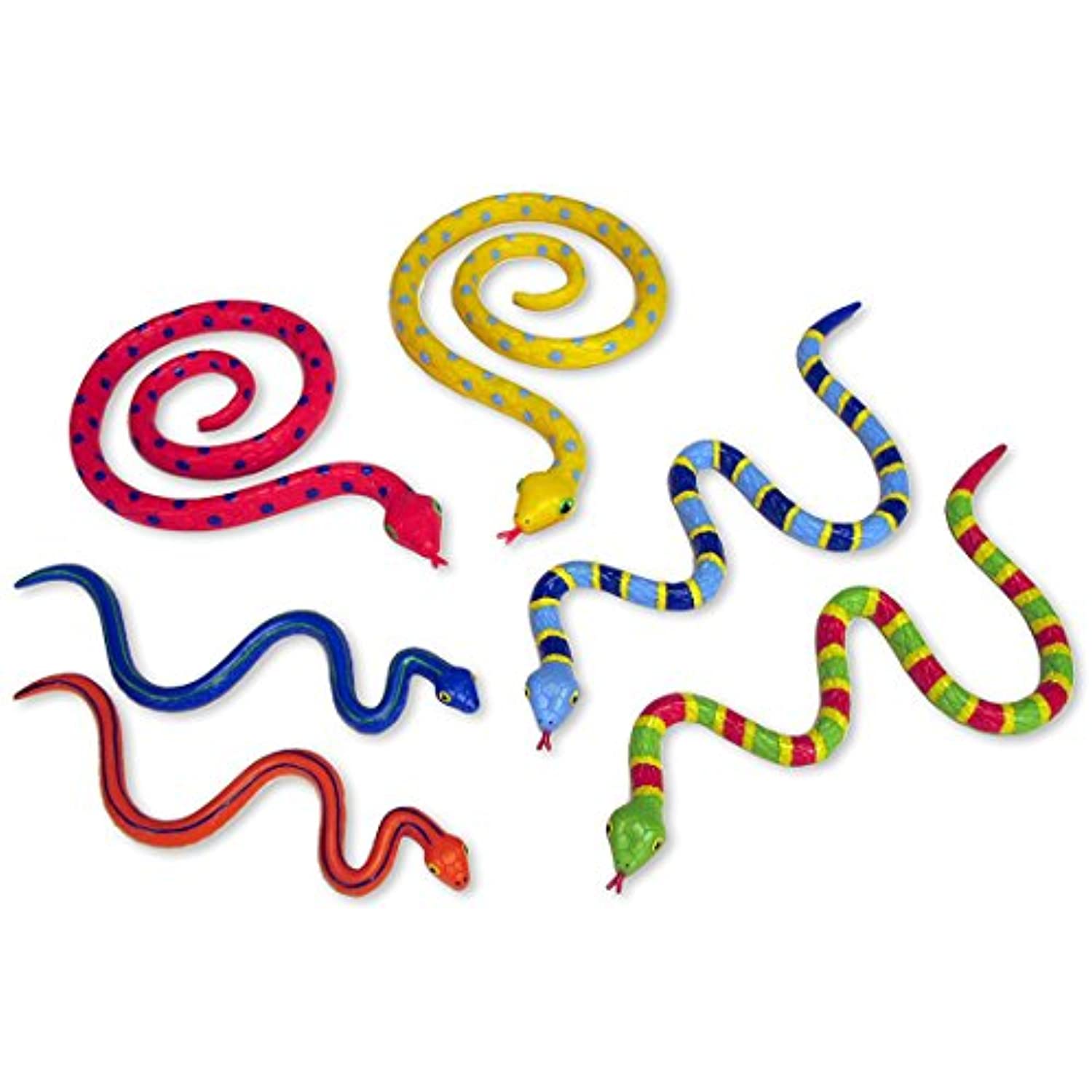 Melissa & Doug Sack of Snakes: Sunny Patch Outdoor Play Series + Free Scratch Art Mini-Pad Bundle
