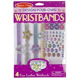 Melissa & Doug Design-Your-Own Wristbands + FREE Scratch Art Mini-Pad Bundle [94733]