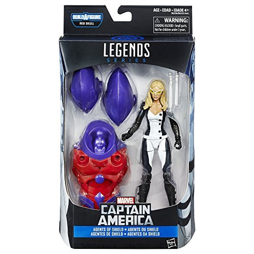 Marvel 6 Inch Legends Agents of Shield Mockingbird Action Figure (Build Red Skull)