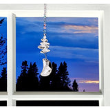 Woodstock Chimes CBCM Rainbow Makers Suncatcher, Crystal Brilliance Cascade - Crescent Moon