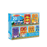 Melissa & Doug Number Train Jumbo Floor Puzzle - 20 Pcs